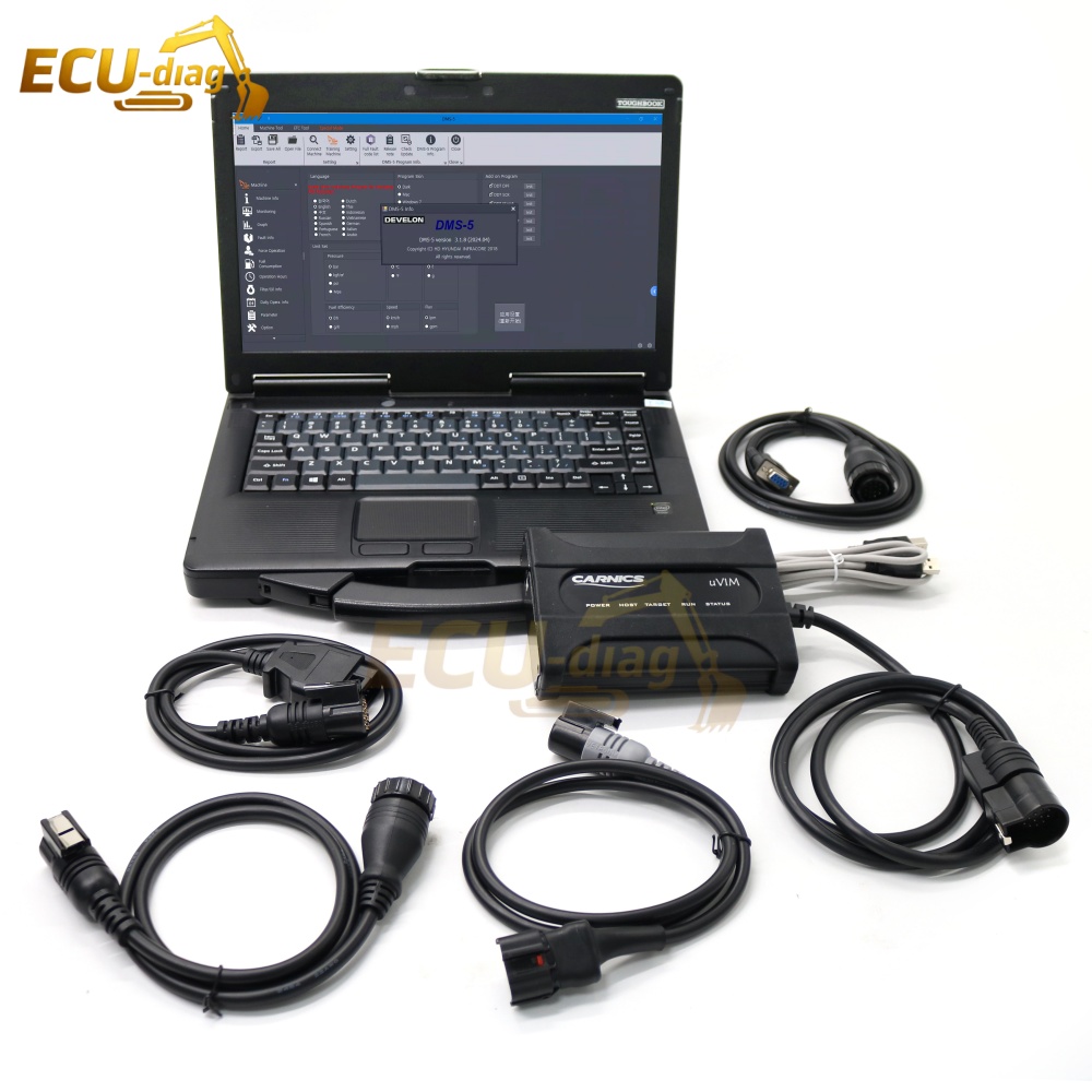 Heavy Equipment Software - Original for DOOSAN uVIM Communication Interface